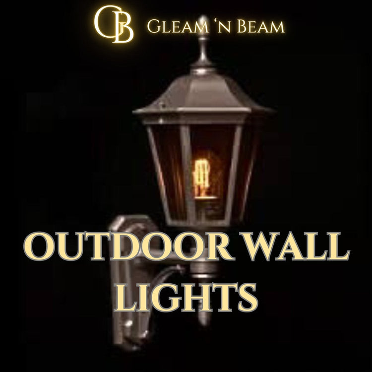 Stylish outdoor wall lights collection by Gleam 'n Beam, designed to illuminate gardens, patios, and entryways with modern and energy-efficient lighting solutions. Perfect for enhancing outdoor décor in the UK.