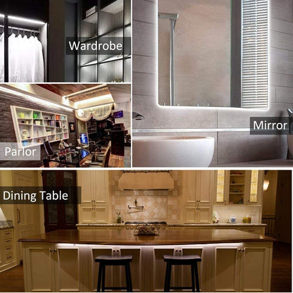 Best LED Under Kitchen Cabinet Strip Light, for Shelf Closet Showcase