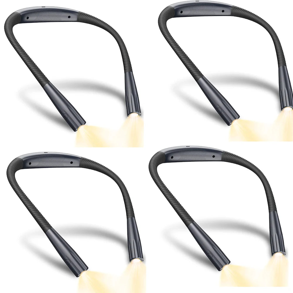 Best Neck Reading Light, Rechargeable Light - 3 Colors
