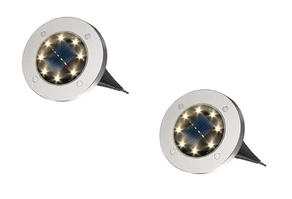 Solar Deck Lights Solar Powered 4 peck, For Outdoor Garden Lights