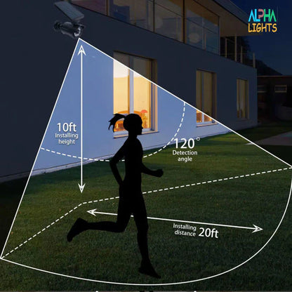 Solar Security Lights Outdoor Motion Sensor