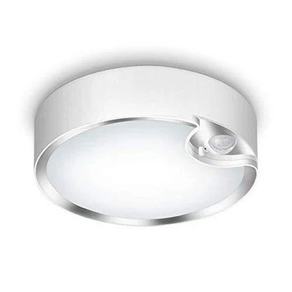 GLEAM 'N BEAM 80 LED Motion Sensor Ceiling Light Battery Operated Ultra Bright Motion Activated Indoor Light